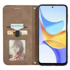 For Honor Play 50 Plus Retro Skin Feel Magnetic Flip Leather Phone Case(Brown) - 3