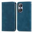 For Honor Play 50 Plus Retro Skin Feel Magnetic Flip Leather Phone Case(Blue) - 1