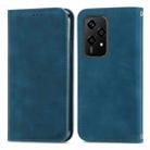 For Honor 200 Lite Global Retro Skin Feel Magnetic Flip Leather Phone Case(Blue) - 1