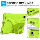 For Samsung Galaxy Tab S6 Lite 10.4 P620 Butterfly Bracket EVA Shockproof Tablet Case(Grass Green) - 2