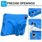 For Samsung Galaxy Tab S6 Lite 10.4 P620 Butterfly Bracket EVA Shockproof Tablet Case(Blue) - 2