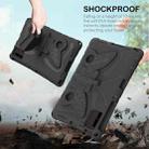 For Samsung Galaxy Tab S8 11 X700N Butterfly Bracket EVA Shockproof Tablet Case(Black) - 3