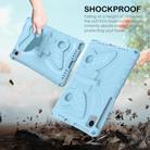 For Samsung Galaxy Tab A7 T500 10.4 Butterfly Bracket EVA Shockproof Tablet Case(Light Blue) - 3