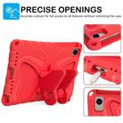 For Samsung Galaxy Tab A7 T500 10.4 Butterfly Bracket EVA Shockproof Tablet Case(Red) - 2