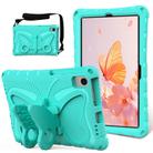 For Samsung Galaxy Tab A7 T500 10.4 Butterfly Bracket EVA Shockproof Tablet Case(Mint Green) - 1