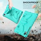 For Samsung Galaxy Tab A7 T500 10.4 Butterfly Bracket EVA Shockproof Tablet Case(Mint Green) - 3