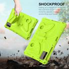 For Samsung Galaxy Tab S7 T870 Butterfly Bracket EVA Shockproof Tablet Case(Grass Green) - 3