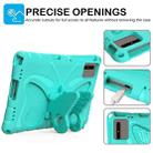 For Samsung Galaxy Tab S7 T870 Butterfly Bracket EVA Shockproof Tablet Case(Mint Green) - 2