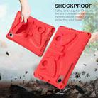 For Samsung Galaxy Tab S6 10.5 T860 Butterfly Bracket EVA Shockproof Tablet Case(Red) - 3