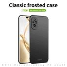 For Honor 200 Pro MOFI Frosted PC Ultra-thin Hard Phone Case(Black) - 3