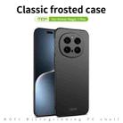 For Honor Magic7 Pro MOFI Frosted PC Ultra-thin Hard Phone Case(Black) - 3