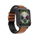 G18 1.83 inch Color Screen Smart Watch Leather Strap, Support  Noninvasive Blood Sugar / Uric Acid(Brown) - 2