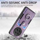 For OPPO Find X8s Retro Skin-feel Ring Card Wallet Phone Case(Purple) - 3