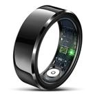 R6 SIZE 9 Smart Ring, Support Heart Rate / Blood Oxygen / Sleep Monitoring(Black) - 1