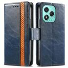 For Honor 400 Lite CaseNeo Splicing Dual Magnetic Buckle Leather Phone Case(Blue) - 2