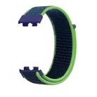 For Huawei Watch Band 9 / 9 NFC Nylon Loop Hook and Loop Fastener Watch Band(Lime Color) - 2