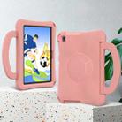 For Lenovo Tab M10 3rd Gen TB-328FU/XU  Handle Football Shaped EVA Shockproof Tablet Case(Light Pink) - 3