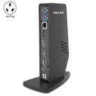 WAVLINK WL-UG69DK5 Laptop Dual 5K / 4K 60Hz Monitor Adapter USB 3.0 Docking Station, Plug:AU Plug - 1