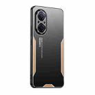 For Honor 50 SE Blade Series TPU Hybrid Metal Phone Case(Gold) - 1