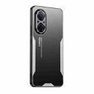 For Honor 50 SE Blade Series TPU Hybrid Metal Phone Case(Silve) - 1