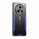 For Honor Magic5 Pro Blade Series TPU Hybrid Metal Phone Case(Blue) - 1