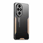 For Honor 200 Blade Series TPU Hybrid Metal Phone Case(Gold) - 1