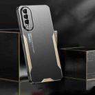 For Honor X20 SE Blade Series TPU Hybrid Metal Phone Case(Silve) - 3