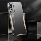 For Honor X20 SE Blade Series TPU Hybrid Metal Phone Case(Blue) - 3