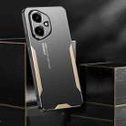 For Honor 400 Global Blade Series TPU Hybrid Metal Phone Case(Red) - 2