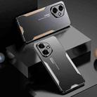 For Honor 400 Global Blade Series TPU Hybrid Metal Phone Case(Blue) - 3