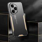For Honor 400 Pro Global Blade Series TPU Hybrid Metal Phone Case(Blue) - 2