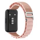 For Huawei Band 8 / 9 Loop Nylon Watch Band(Pink) - 2