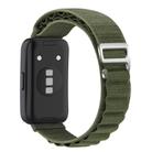 For Huawei Band 8 / 9 Loop Nylon Watch Band(Green) - 2