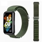 For Huawei Band 8 / 9 Loop Nylon Watch Band(Green) - 3