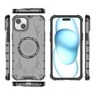 For iPhone 15 Plus MagSafe Armor Holder PC Hybrid TPU Phone Case(Black) - 3