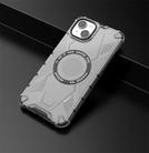 For iPhone 14 Plus MagSafe Armor Holder PC Hybrid TPU Phone Case(Black) - 2