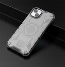 For iPhone 15 Plus Armor Holder PC Hybrid TPU Phone Case(Black) - 2