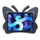 For iPad Air 11 2024 Butterfly Bracket Kids EVA Shockproof Tablet Case(Black) - 3