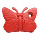 For iPad Air 11 2024 Butterfly Bracket Kids EVA Shockproof Tablet Case(Red) - 2