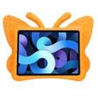 For iPad Air 11 2024 Butterfly Bracket Kids EVA Shockproof Tablet Case(Orange) - 3