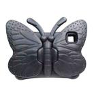 For iPad Pro 11 2024 Butterfly Bracket Kids EVA Shockproof Tablet Case(Black) - 2