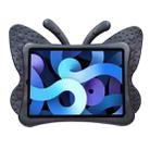For iPad Pro 11 2024 Butterfly Bracket Kids EVA Shockproof Tablet Case(Black) - 3