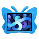 For iPad Pro 11 2024 Butterfly Bracket Kids EVA Shockproof Tablet Case(Blue) - 3