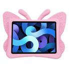 For iPad Pro 11 2024 Butterfly Bracket Kids EVA Shockproof Tablet Case(Pink) - 3