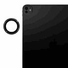 For iPad Pro 11 / 13 2024 ENKAY Hat-Prince 9H Rear Camera Lens Aluminium Alloy Tempered Glass Film(Black) - 1