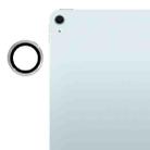 For iPad Air 11 / 13 2024 ENKAY Hat-Prince 9H Rear Camera Lens Aluminium Alloy Tempered Glass Film(Silver) - 1