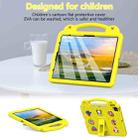 For iPad Pro 13 2024 Handle Kickstand Children EVA Shockproof Tablet Case(Yellow) - 2