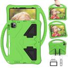 For iPad Air 11 2024 EVA Shockproof Tablet Case with Holder(Green) - 1