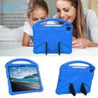 For iPad Air 13 2024 EVA Shockproof Tablet Case with Holder(Blue) - 3