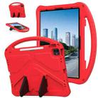 For iPad Pro 13 2024 EVA Shockproof Tablet Case with Holder(Red) - 1